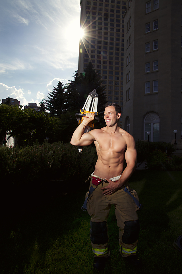 Turn Up the Heat Fire Fighter Calendar